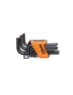 Juego 9 Llaves Allen Acodadas Cromadas Anillo 96N/SC9 – Beta Tools