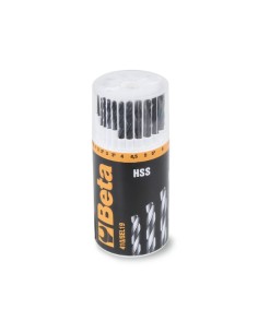 Juego de 19 brocas HSS helicoidales laminadas | Beta Tools