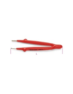 Pinzas con puntas curvadas, rectas y moleteadas 994MQ  Beta