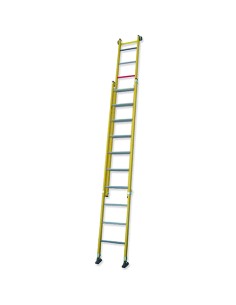 Escalera Doble Extensión Manual TRFM en Fibra de Vidrio