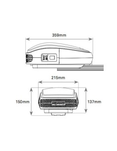 Kit Motorreductor PUSH para Puertas Batientes 2