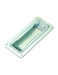 Maneta de Encastrar Zincada para Puertas Correderas