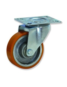 Rueda Modelo M con Soporte de Pletina para Aplicaciones Industriales