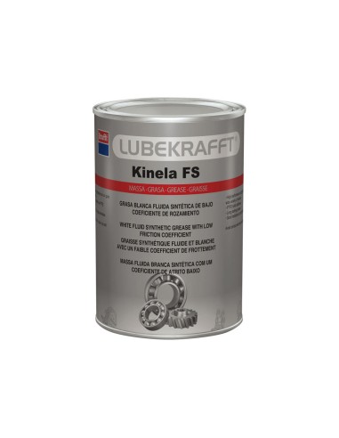 Lubekrafft Kinela FS – Grasa sintética PTFE de baja fricción