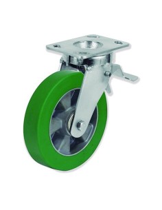 Ruedas QPG7/QPF7 AEB5 Aluminio Poliuretano. Gayner 84949