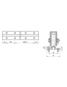 Rails Atornillables para Puertas Correderas 2