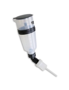 Embudo antirretorno para AdBlue con unión de 45°