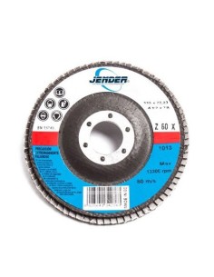 Disco de láminas cónico Z115 Jender abrasivos 115 mm