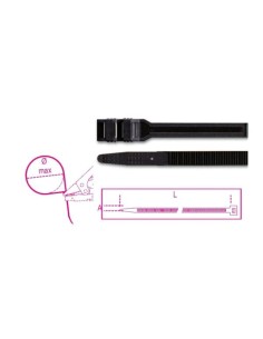 Bridas de nailon resistentes a los rayos UV 1748N2D – Beta Tools