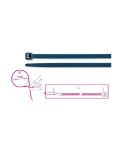 Bridas nailon detectables detector metales Beta 1748BX.