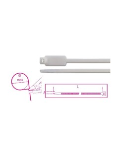 Bridas de nailon con placa longitudinal 13x27 mm 1748BT2 – Beta Tool