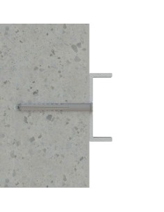 TC6A  Taco Clavable Poliamida 6.6 con Tornillo Avellanado 2