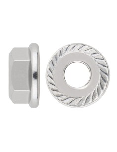 Tuerca Brida Grafilada DIN6923 Inoxidable A2