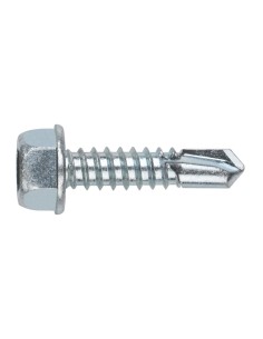 Tornillo Autotaladrante Cabeza Hexagonal con Arandela Vulcanizada