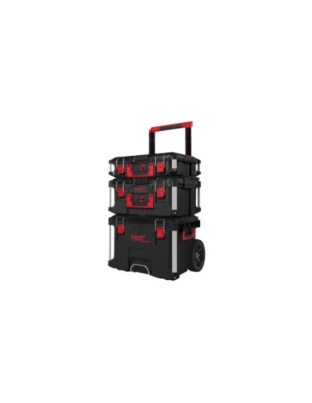 Carro de herramientas Milwaukee PACKOUT 3 piezas
