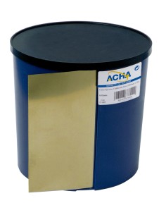 Cinta de espesores calibrada de latón 5m x 150mm ACHA