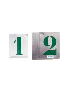 Juego de numeración de rotular / pintar ACHA